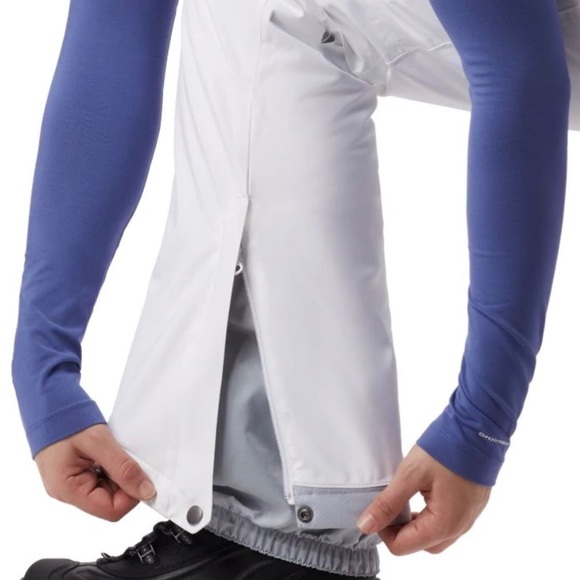 Columbia women’s white snow pants - Picture 6 of 10